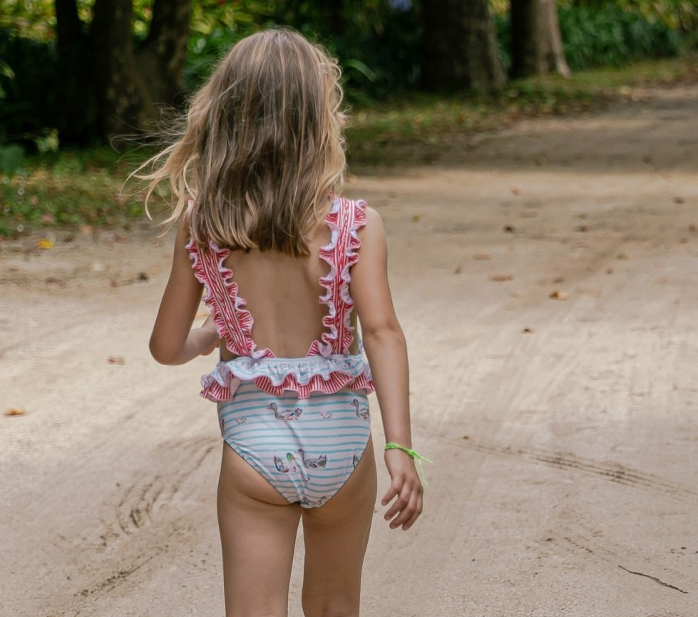 Paperboat - Duck family swimsuit