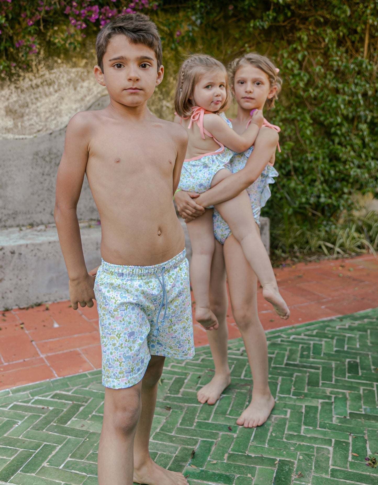 Paperboat - Into the woods classic swim shorts