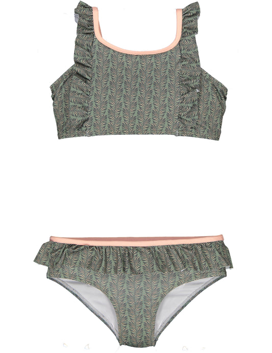 Paperboat - Green jungle bikini