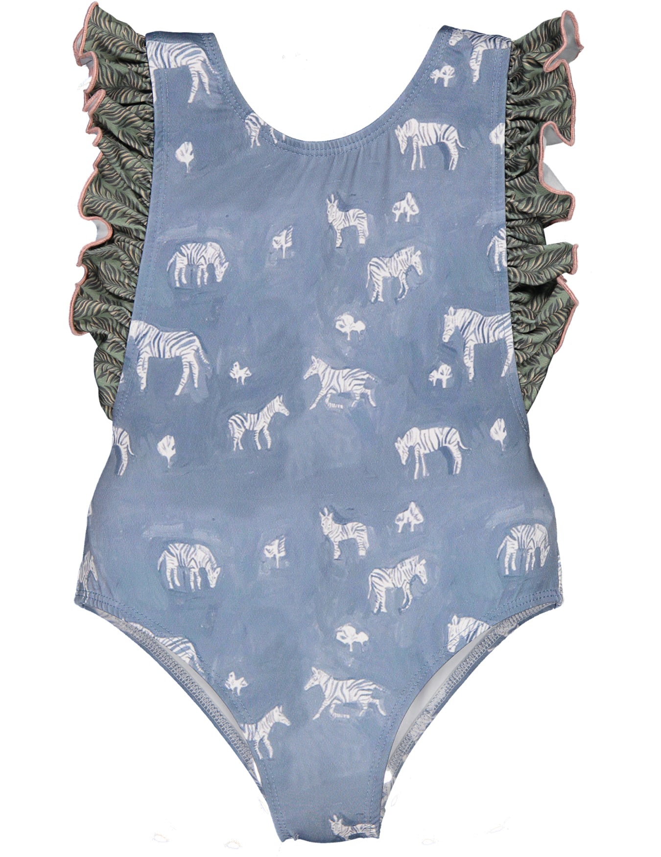 Paperboat - Jungle zebras swimsuit