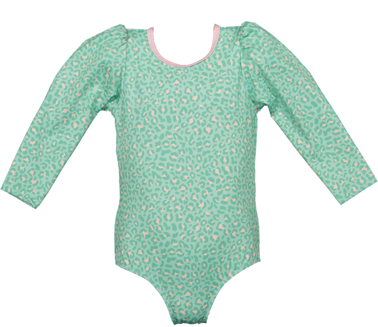 Paperboat - Animal Dot Long Sleeve Swimsuit