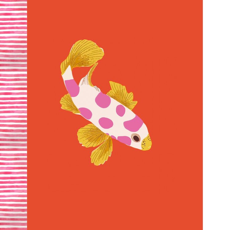 Paperboat - Orange Koi Carp Swimsuit