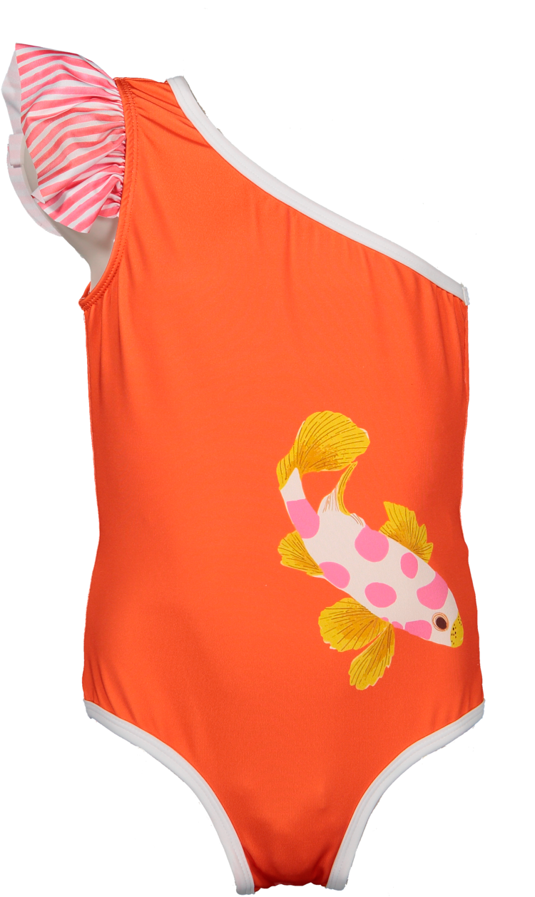 Paperboat - Orange Koi Carp Swimsuit